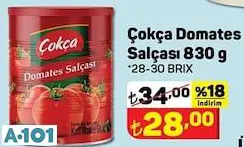 ÇOKÇA DOMATES SALÇASI 830G ÇOKÇA DOMATES SALÇASI 830G